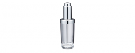 Acrylic Round Dropper bottle 30ml - Premium Diva Series - Beauty Packaging Dropper Bottle
